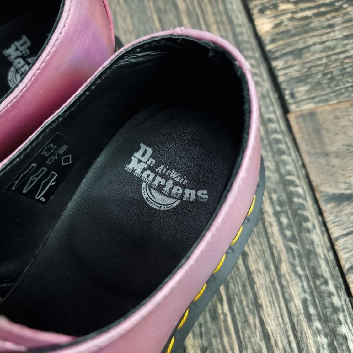 [닥터마틴] 1461 3홀 더비슈즈 아이스 메탈릭 멜로우핑크 M19381 상품이미지8