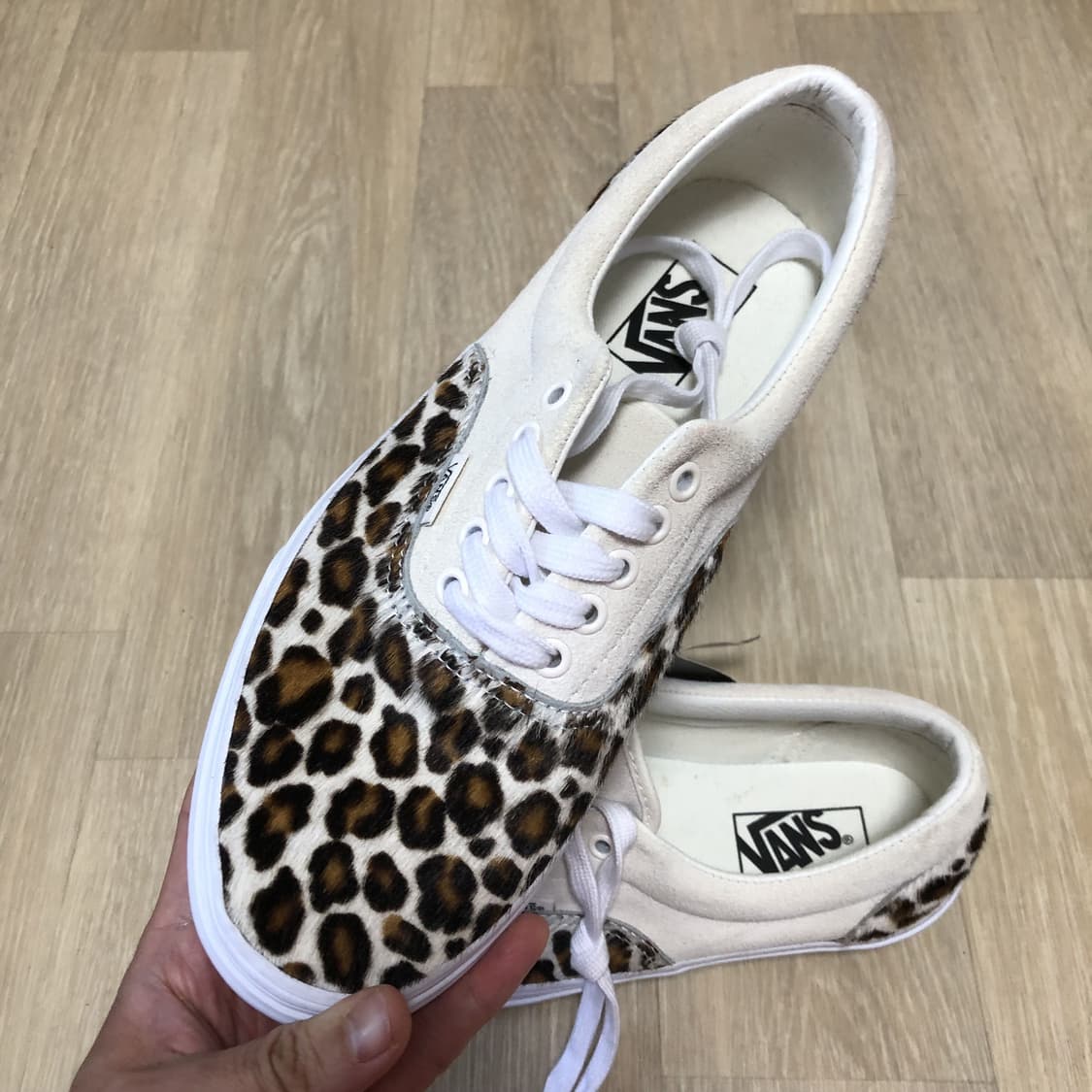 (265) 새상품 반스 VANS 에라 소프트 스웨이드 마쉬멜로우 레오파드 상품이미지8