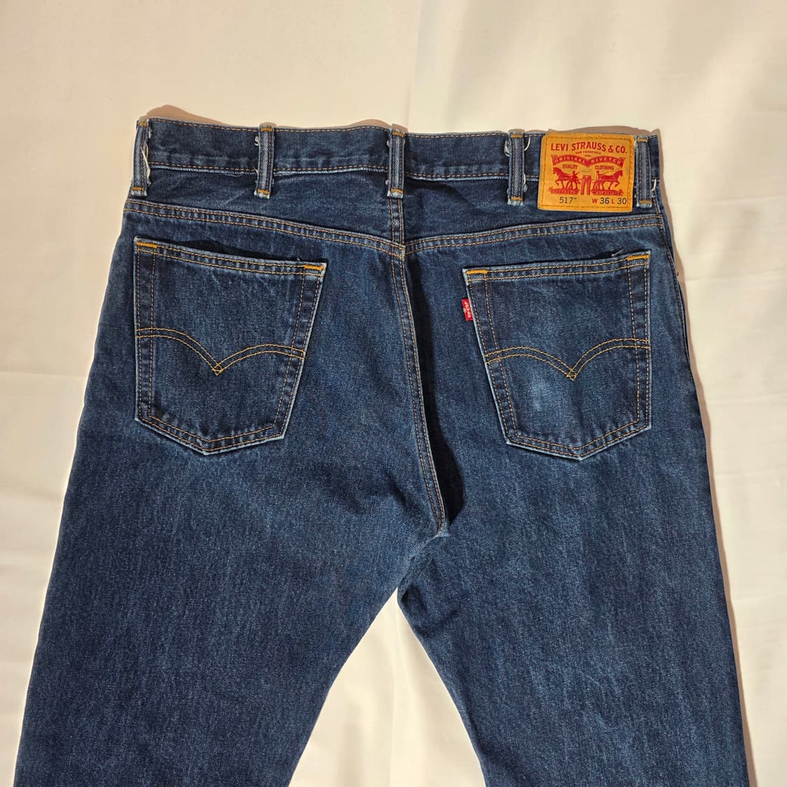 [W36L30]리바이스 517 부츠컷 데님 팬츠 상품이미지7
