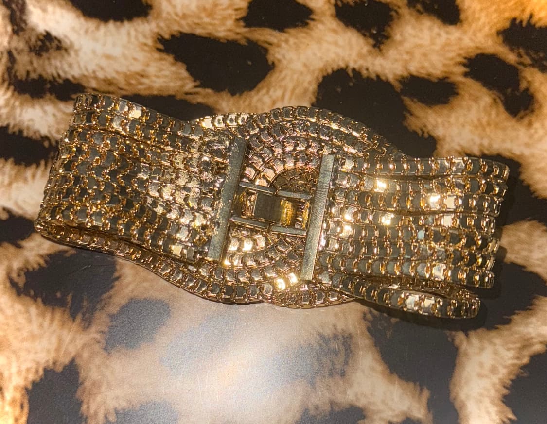 시부야 갸루 골드 체인 밧줄 뱅글 팔찌 상품이미지2