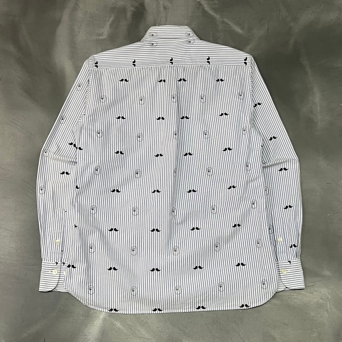  베이프 스트라이프 멀티로고 셔츠 y15841 상품이미지2