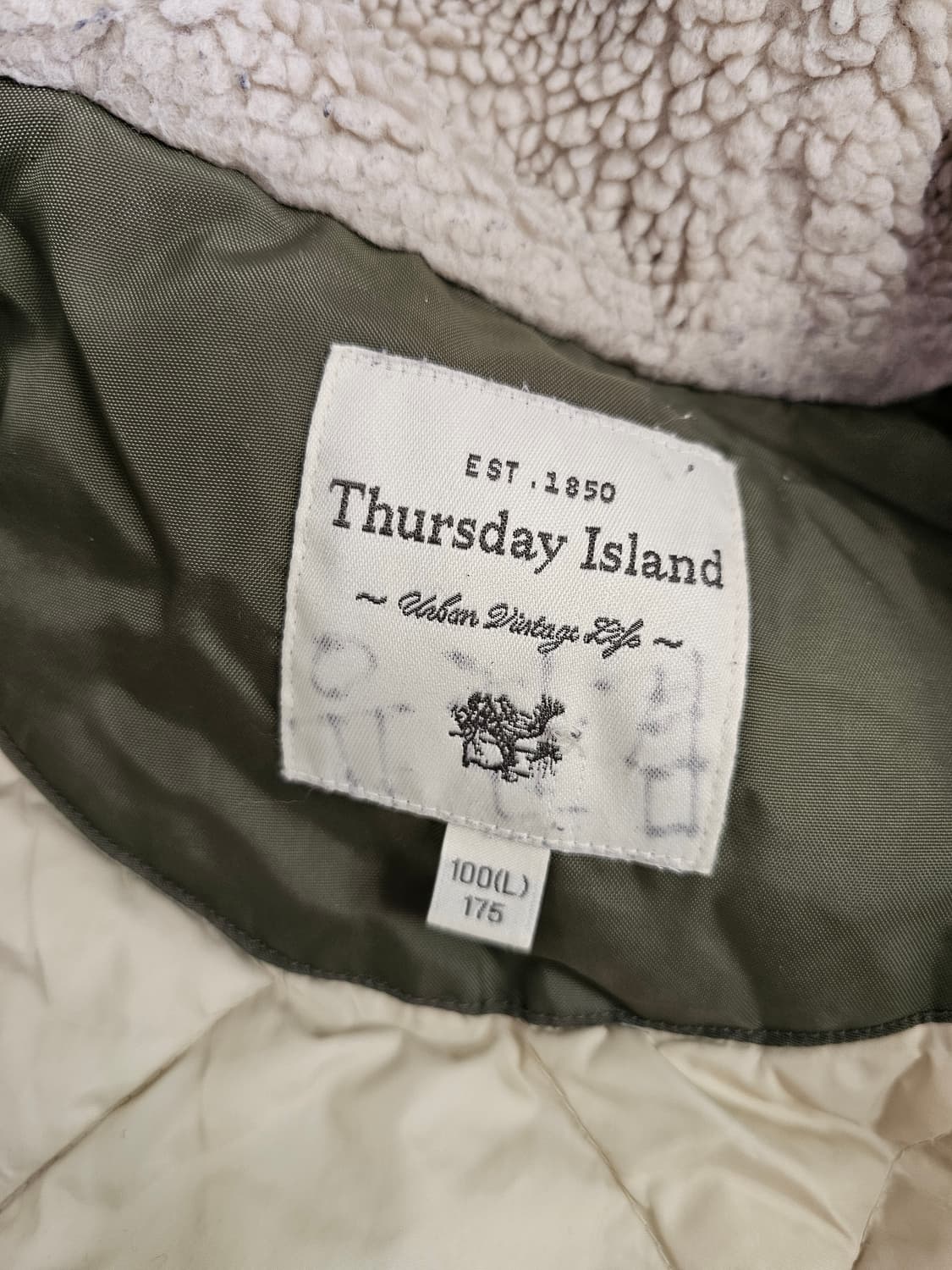 Thursday Island N3B 카키 자켓 L 상품이미지6