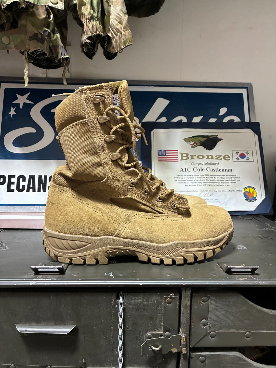 미 군화/ 베르빌/ 작업화/ 안전화/ 스틸토/ (265) 상품이미지3