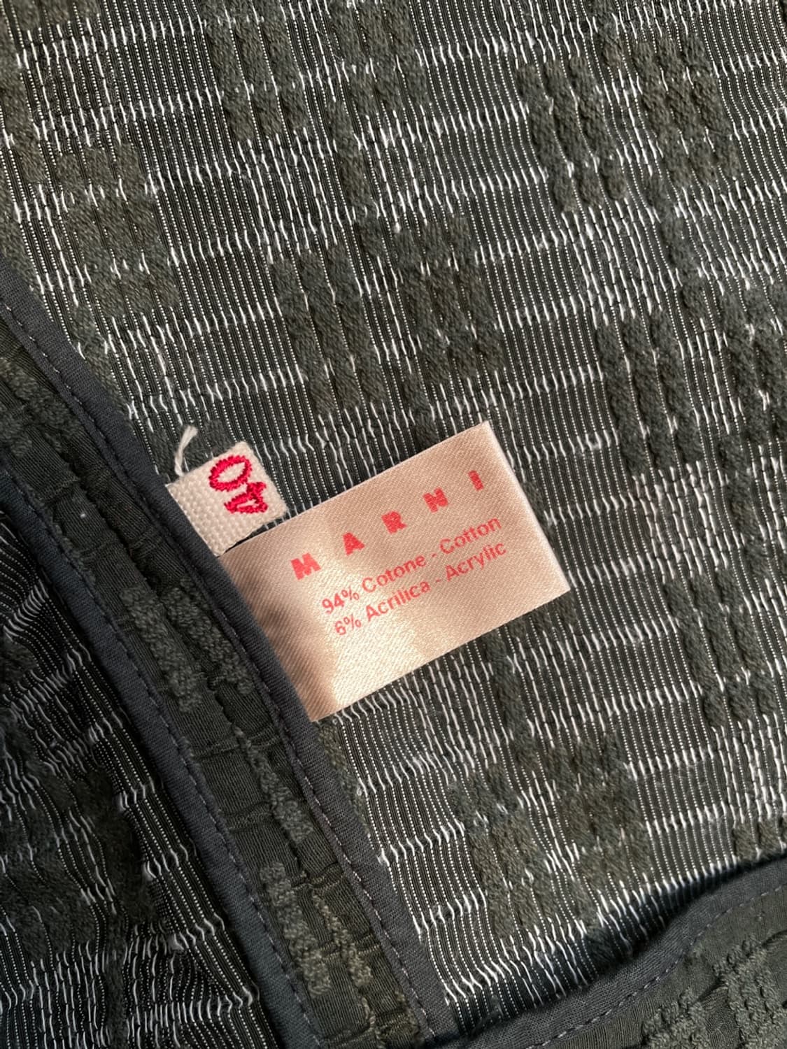 마르니 크롭 코튼 자켓 상품이미지7