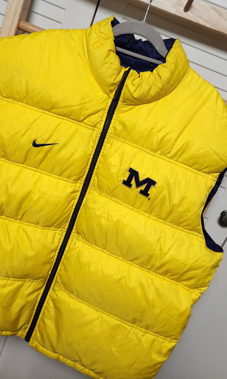 나이키 카키 올드스쿨 y2k 초경량 점퍼 자켓 상품이미지6