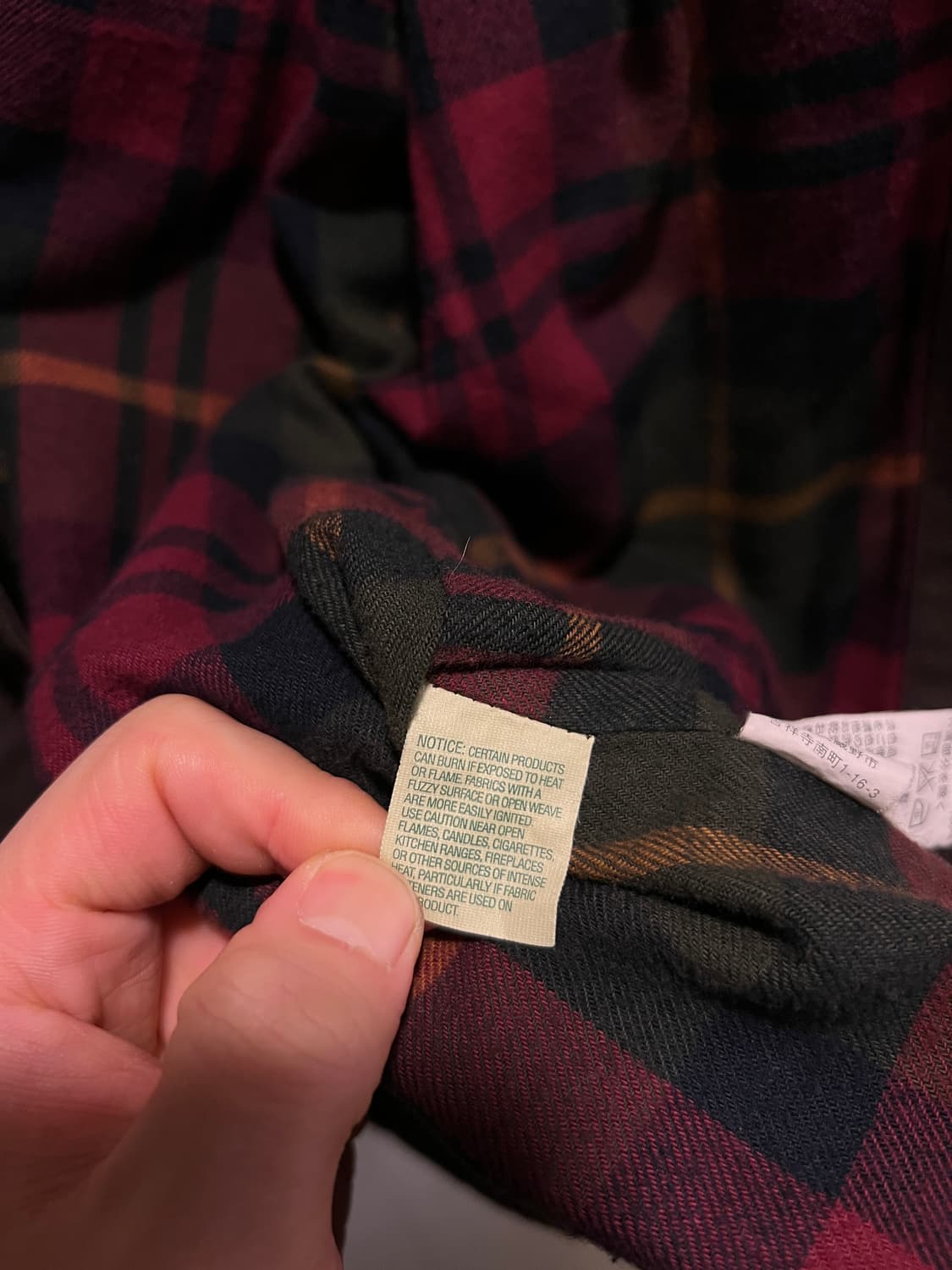 [XL]엘엘빈 USA 체크 라이닝 다크브라운 캔버스 헌팅 자켓 상품이미지8