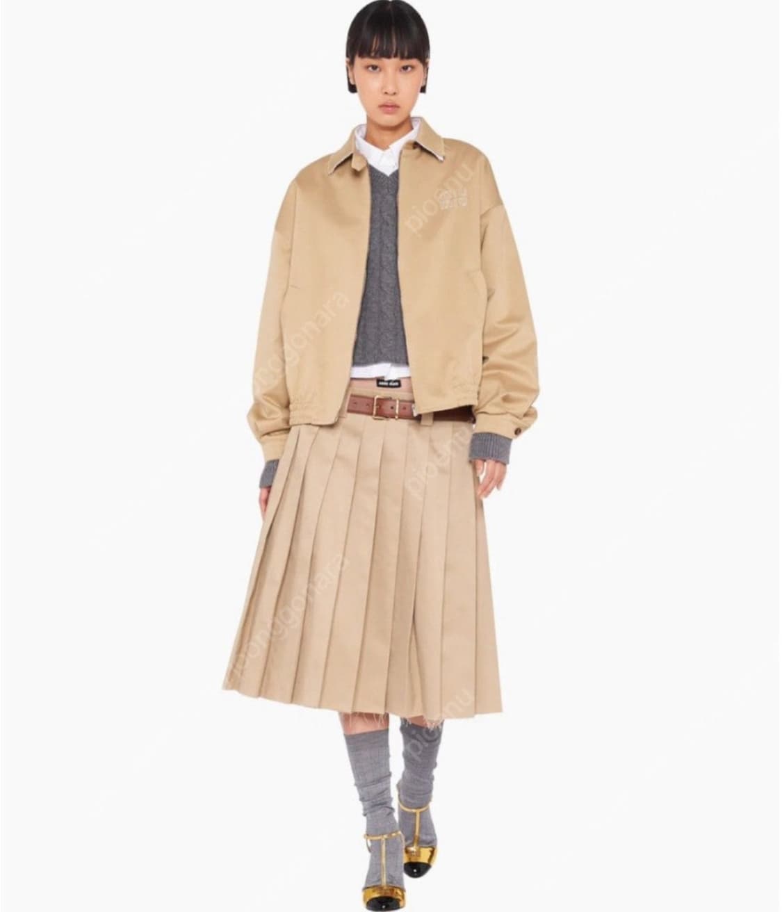 미우미우 치노 블루종 상품이미지2