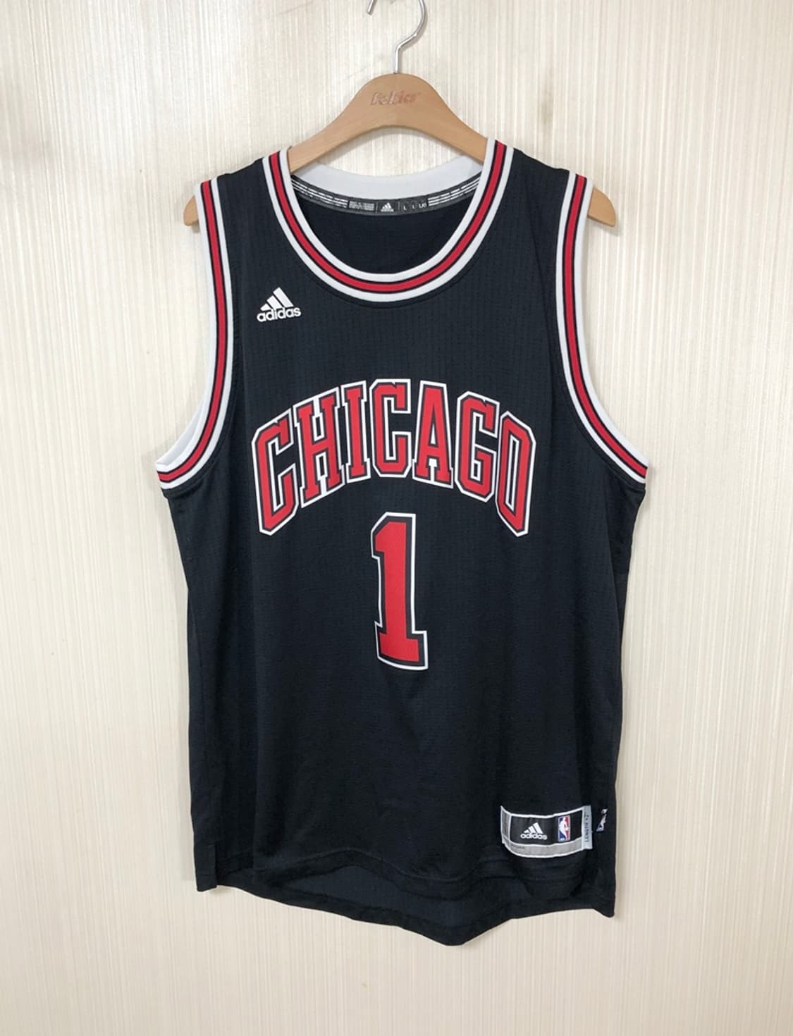 NBA 아디다스 시카고불스 스윙맨유니폼 L(100) #1 데릭로즈 상품이미지1