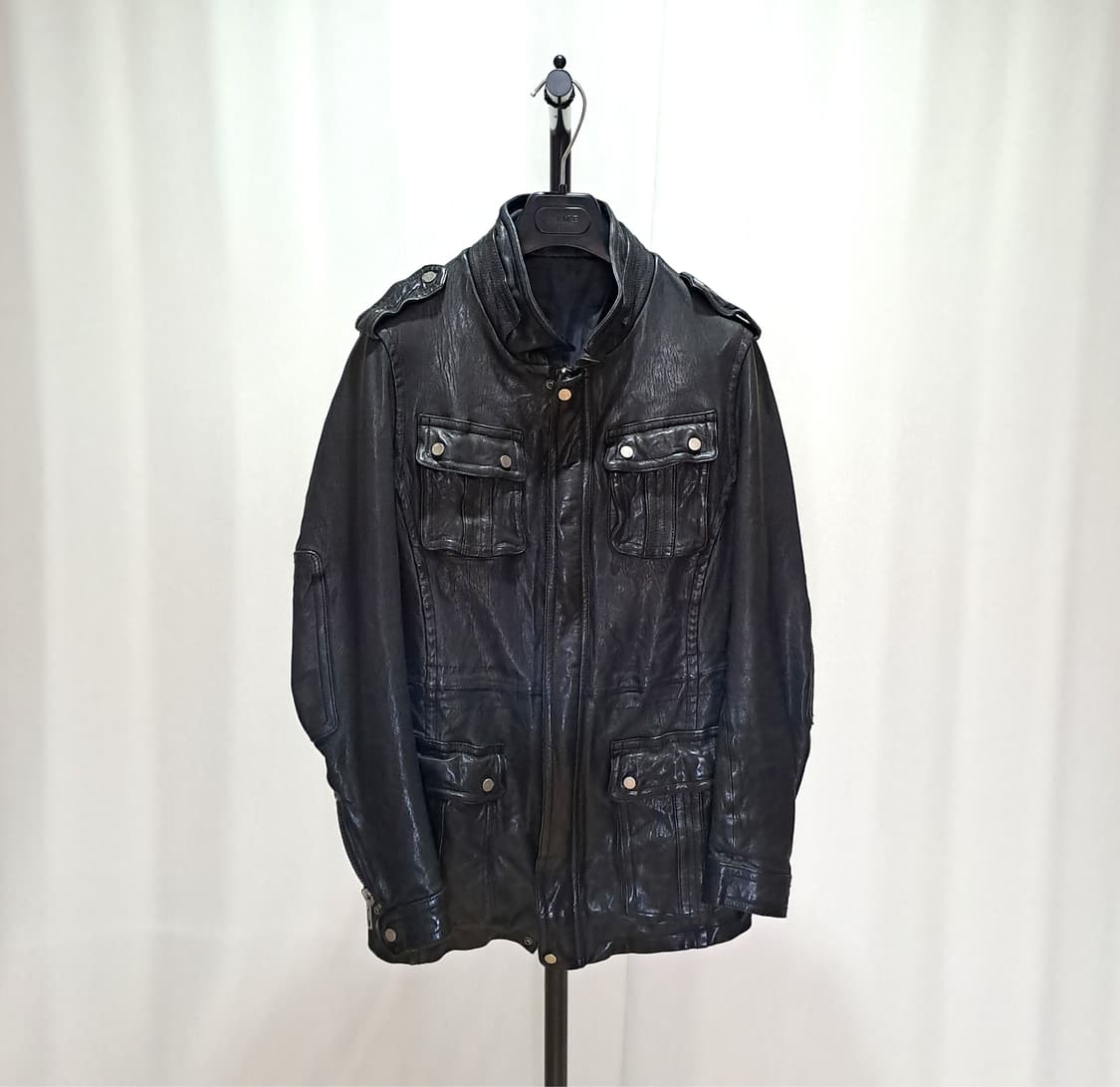 (택포) M65 스타일 이태리 양가죽 사파리 95-100 B520 상품이미지1