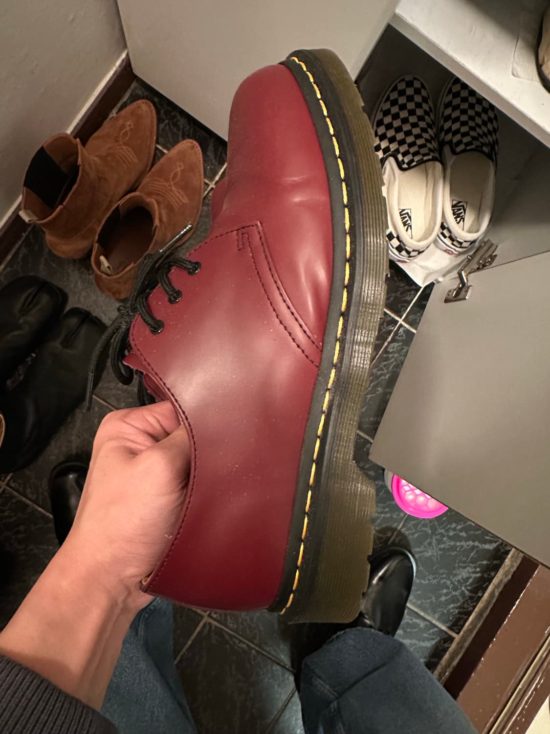 닥터마틴 1461 체리레드 270 상품이미지5