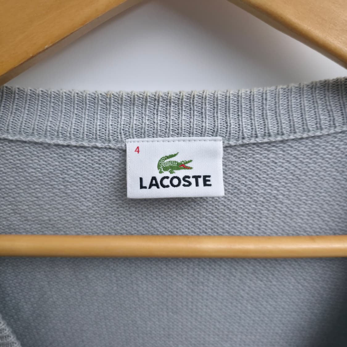 [L] 라코스테 그레이 가디건 상품이미지5