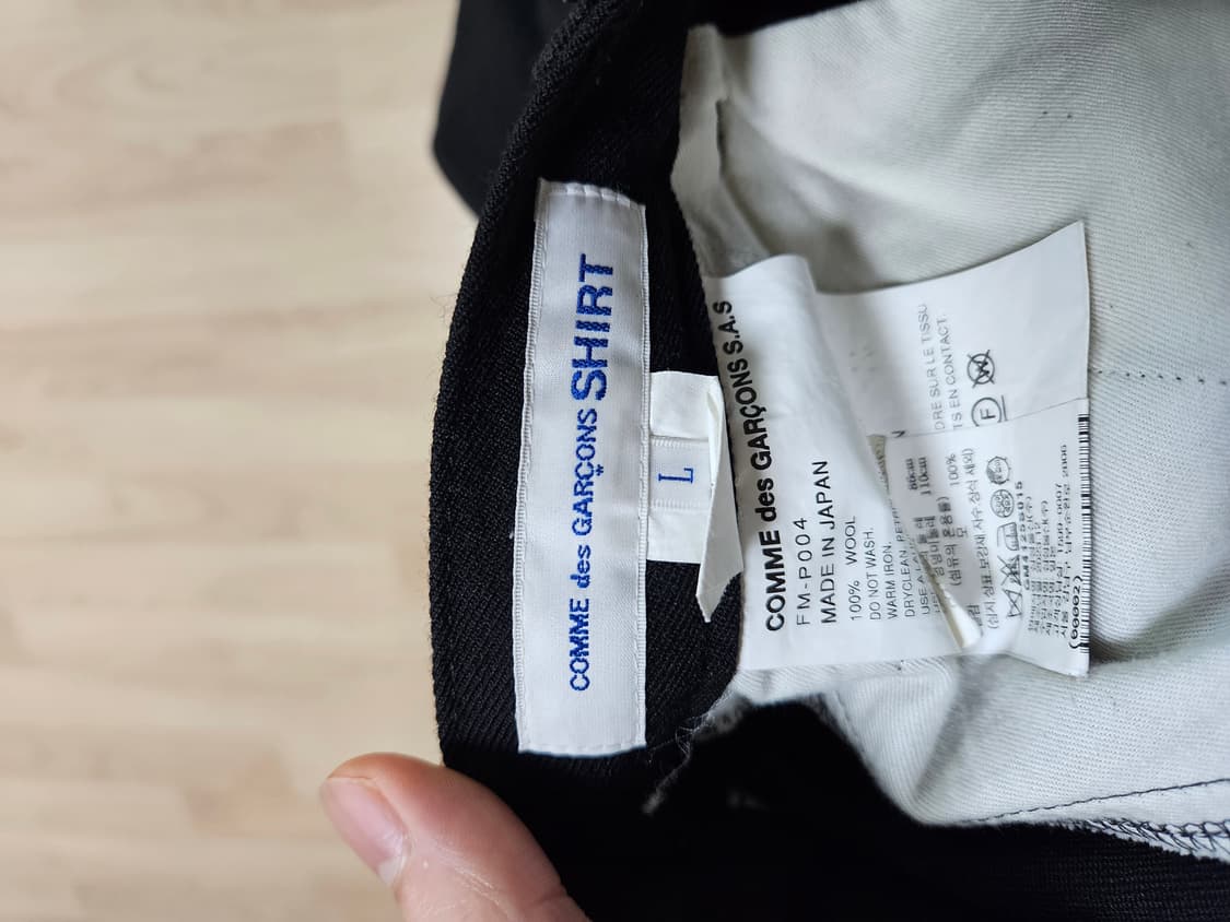 꼼데가르송 셔츠라인 쇼츠 상품이미지5