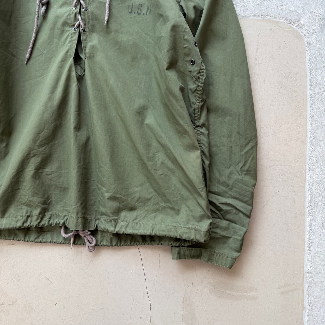 US navy 레인 덱 파카 상품이미지2