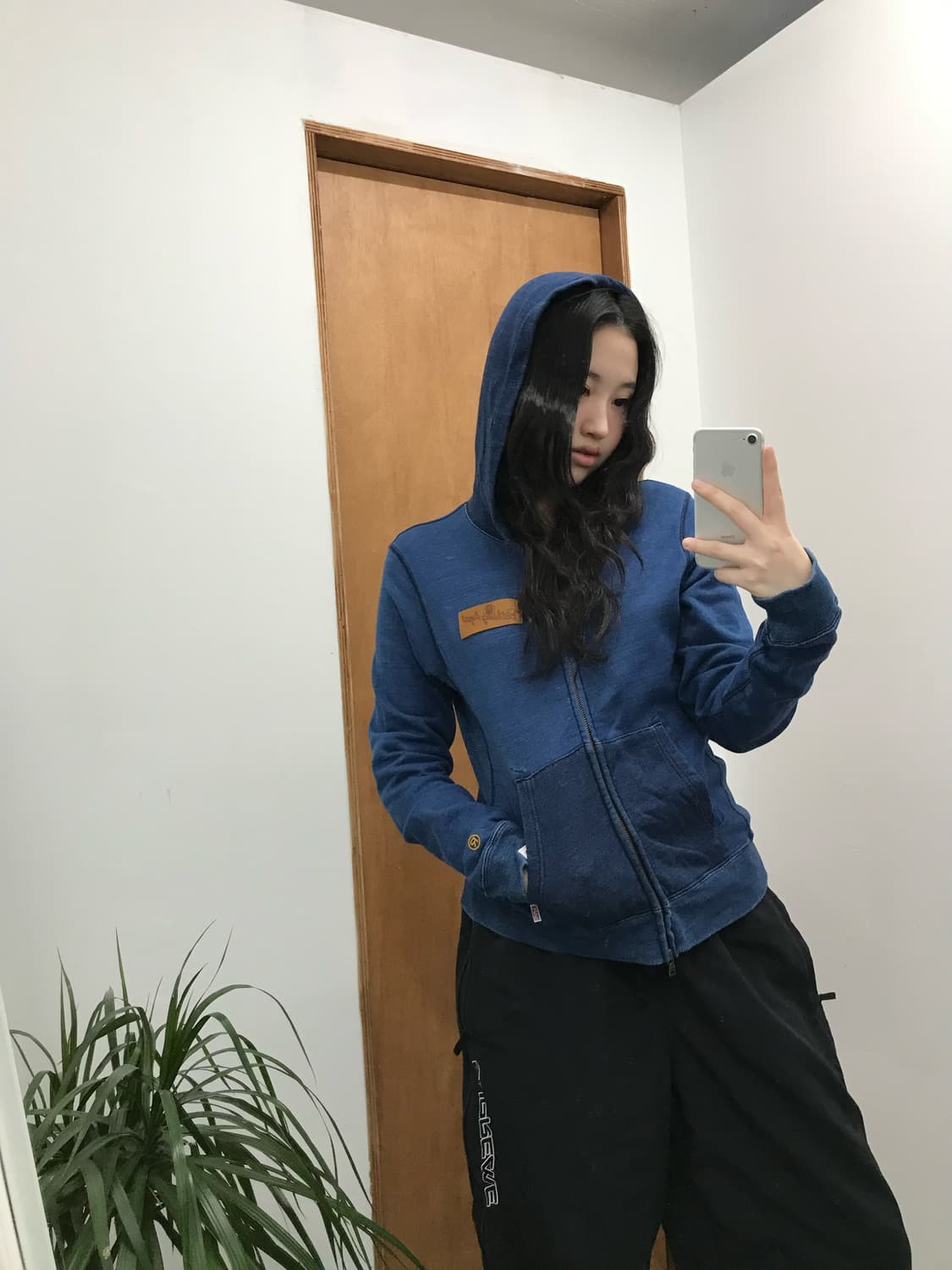 베이프 A BATHING APE Denim Zip Hoodie 상품이미지5