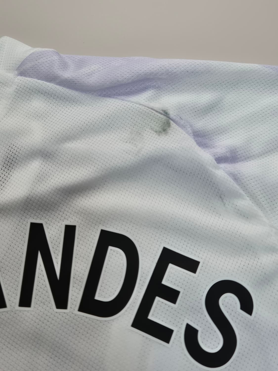 25 26 맨유 어웨이 브페 유니폼 L사이즈(얼룩있음) 상품이미지8