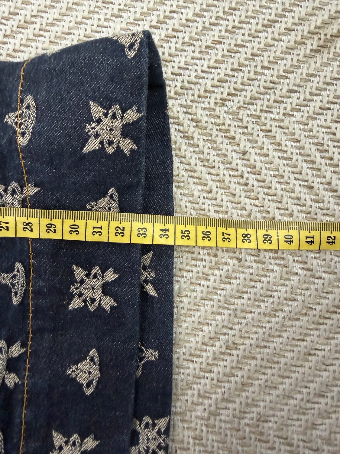 정품) 비비안웨스트우드 데님 미니스커트 2(28) 상품이미지10