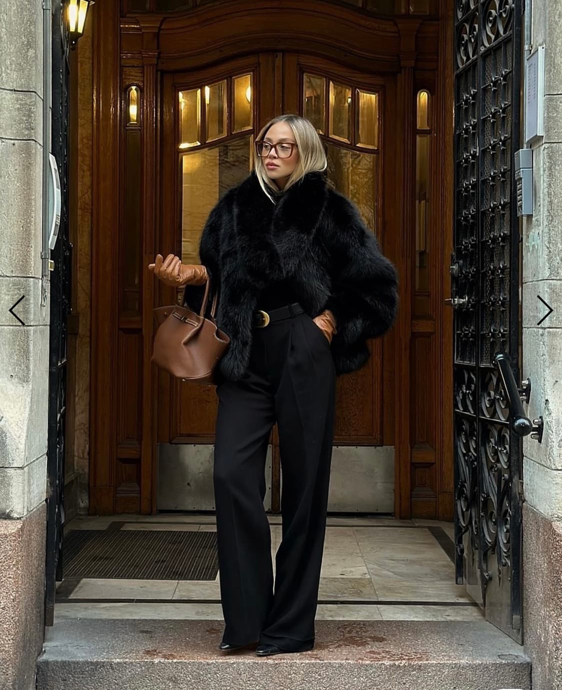 Haveless 블레어 퍼자켓 브라운 상품이미지4