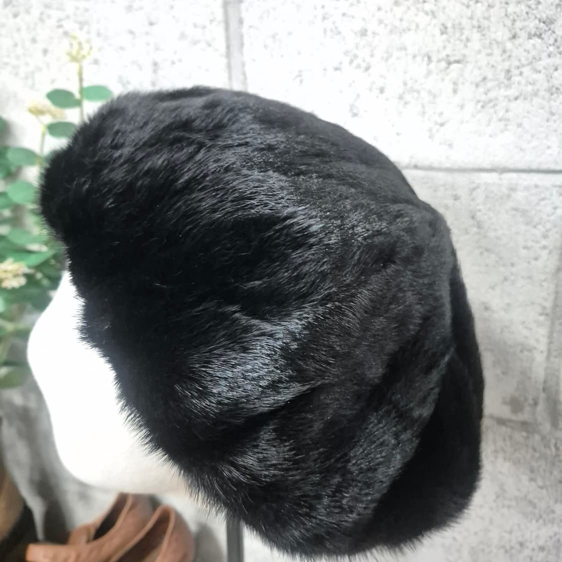 천연 밍크 베레모 상품이미지2