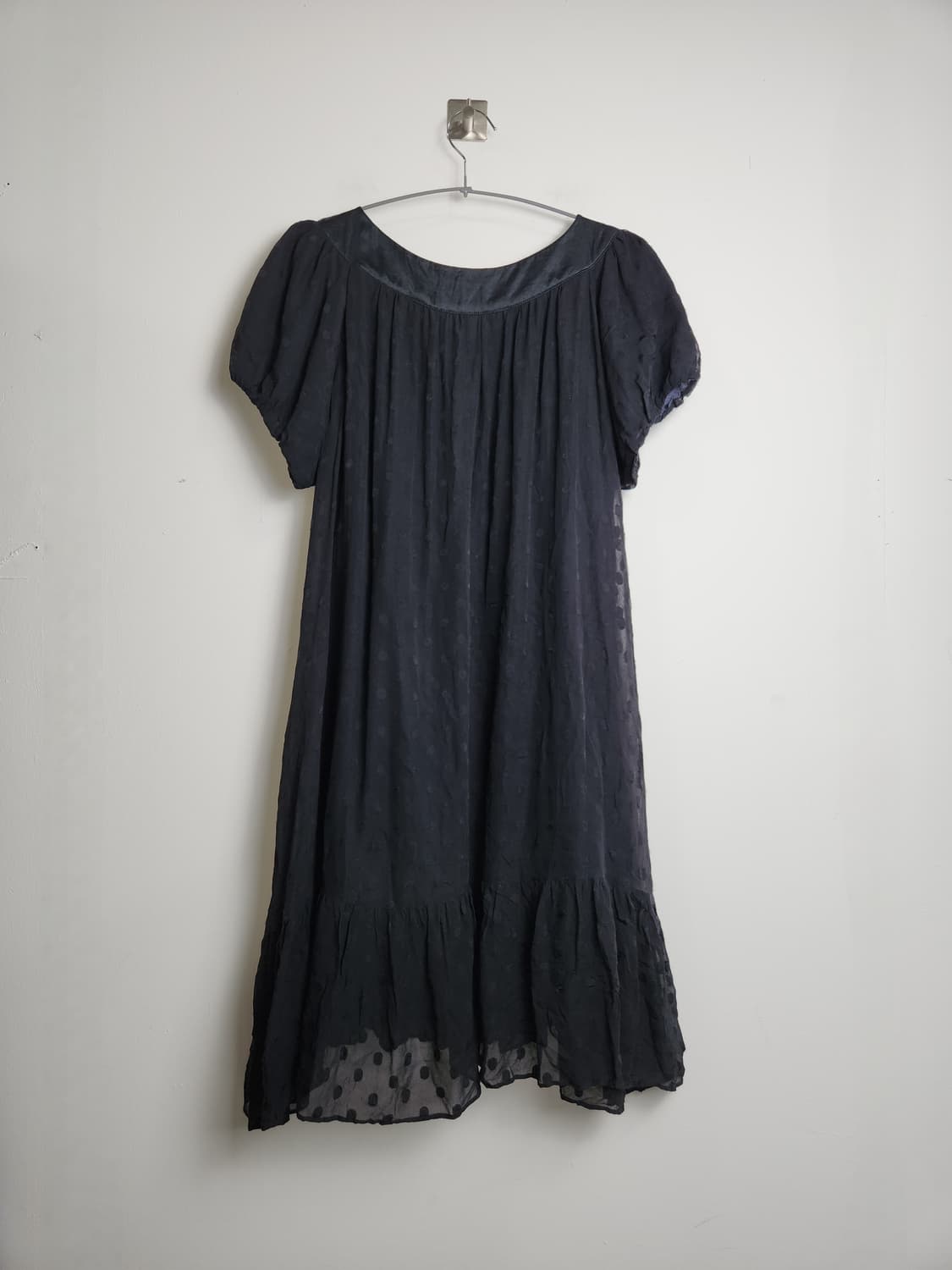 도트 퍼프 롱 블라우스 상품이미지8