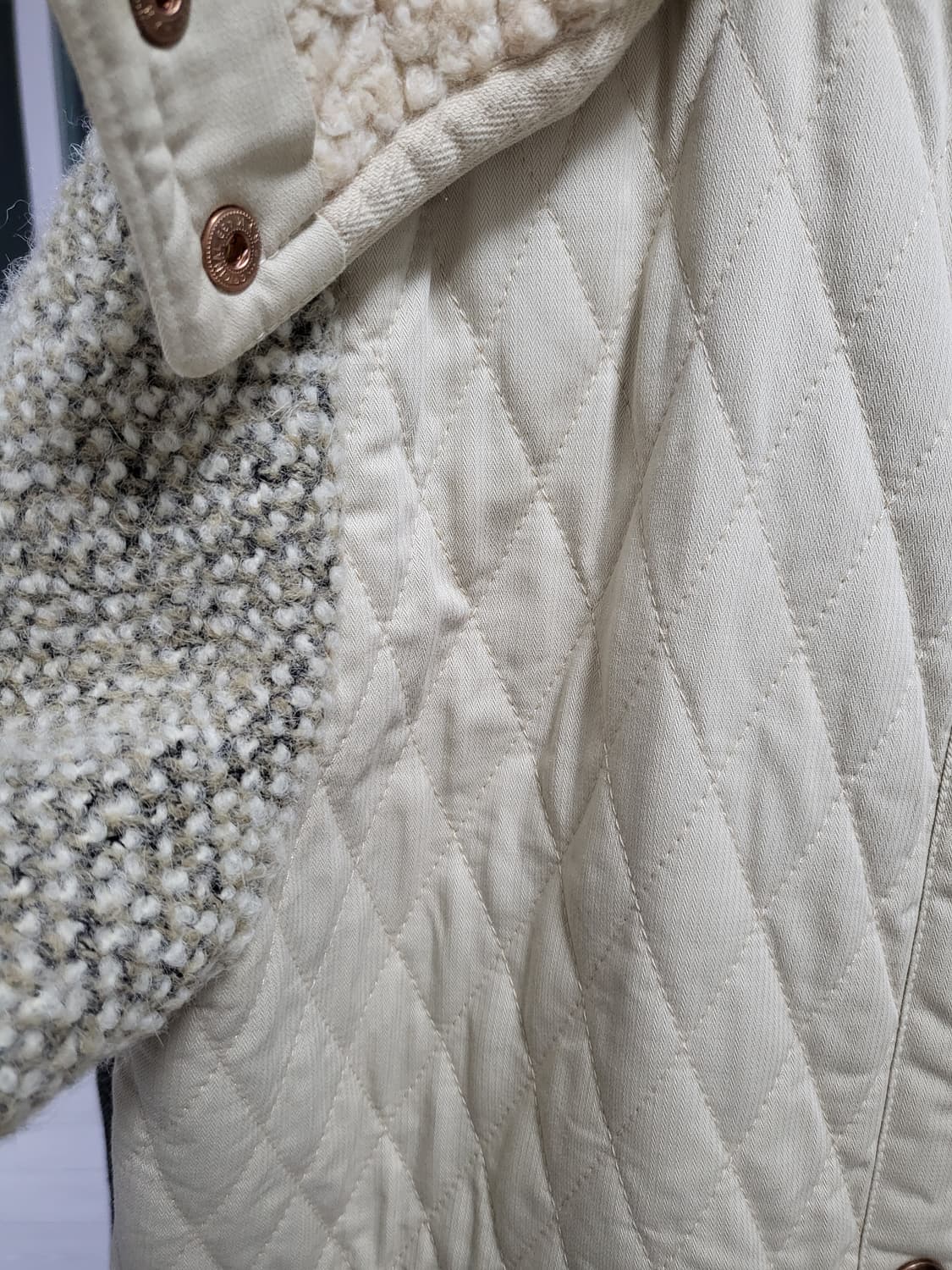 SeeByChloe 씨바이끌로에 퀼팅 후드 코트 34(55사이즈) 상품이미지4