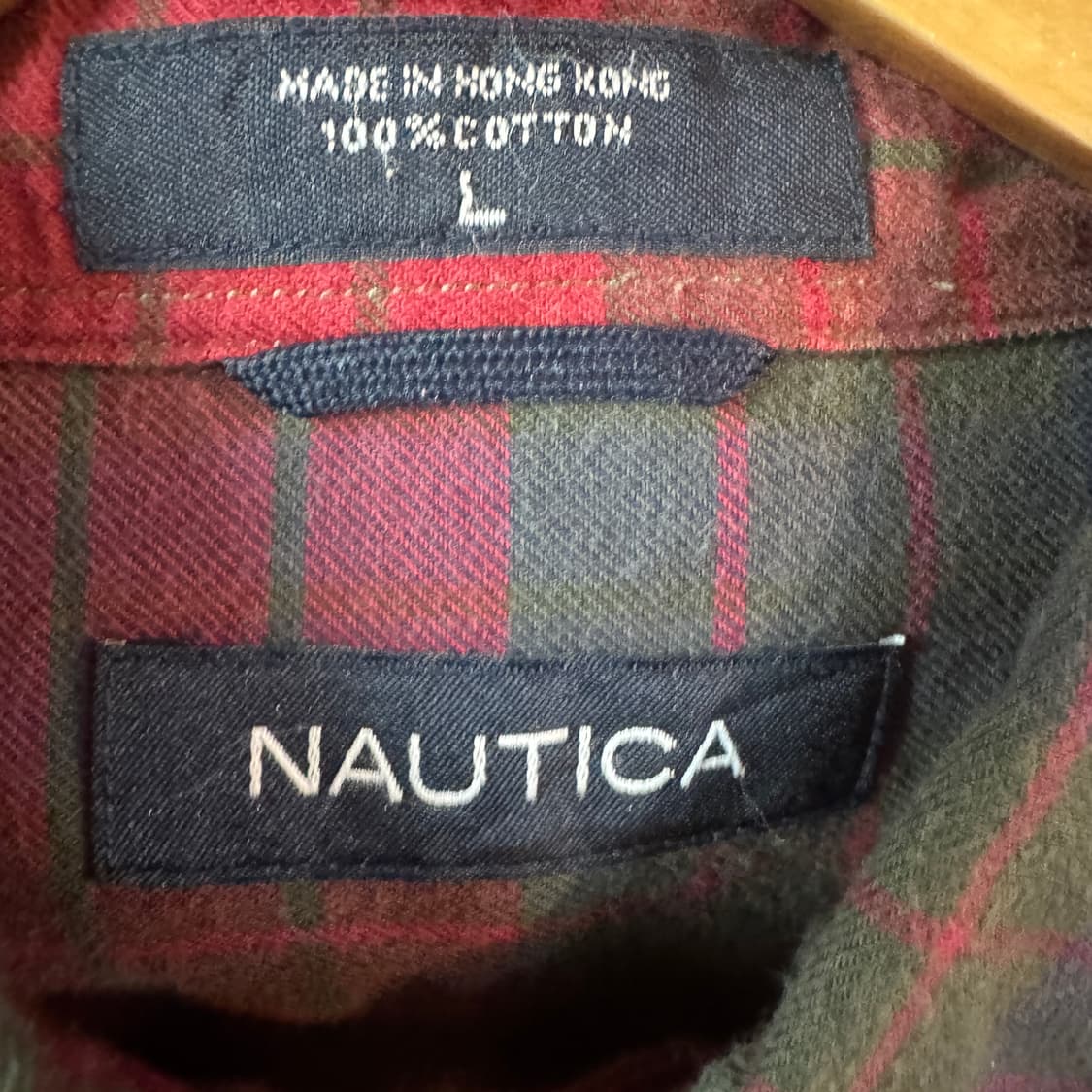 노티카 체크셔츠 XL 상품이미지7