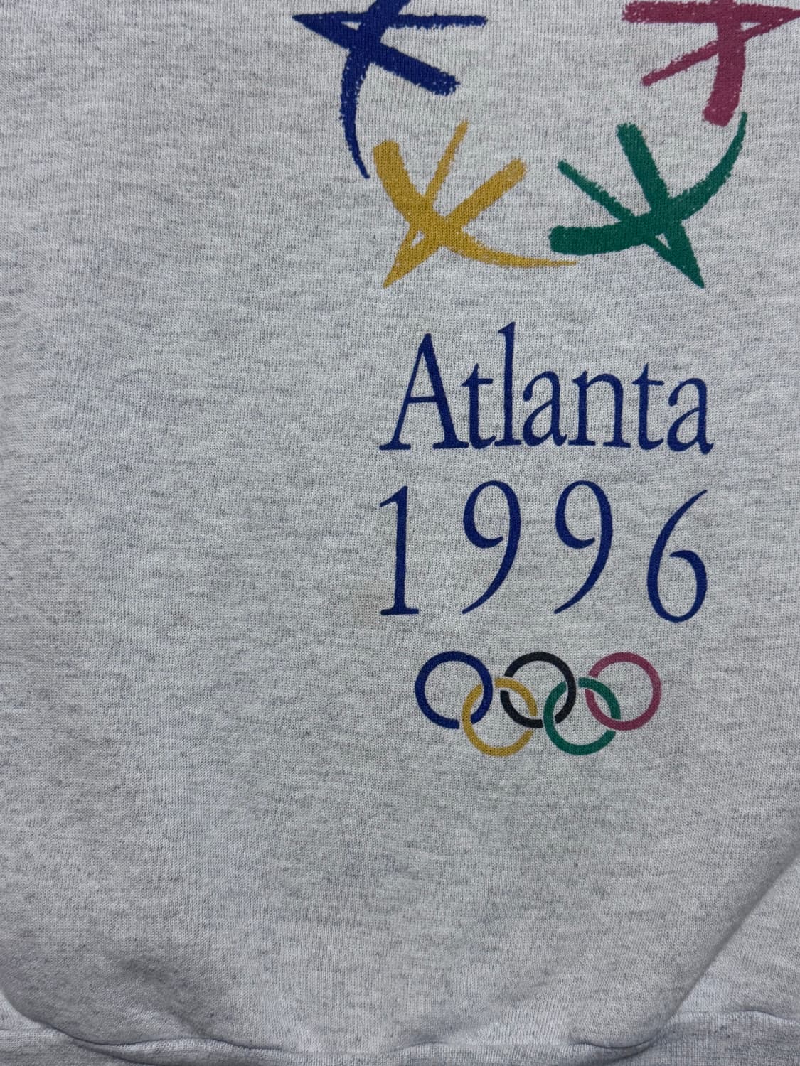 90s USA Oneita 애틀란타 1996 올림픽 스웨트셔츠 L 상품이미지4