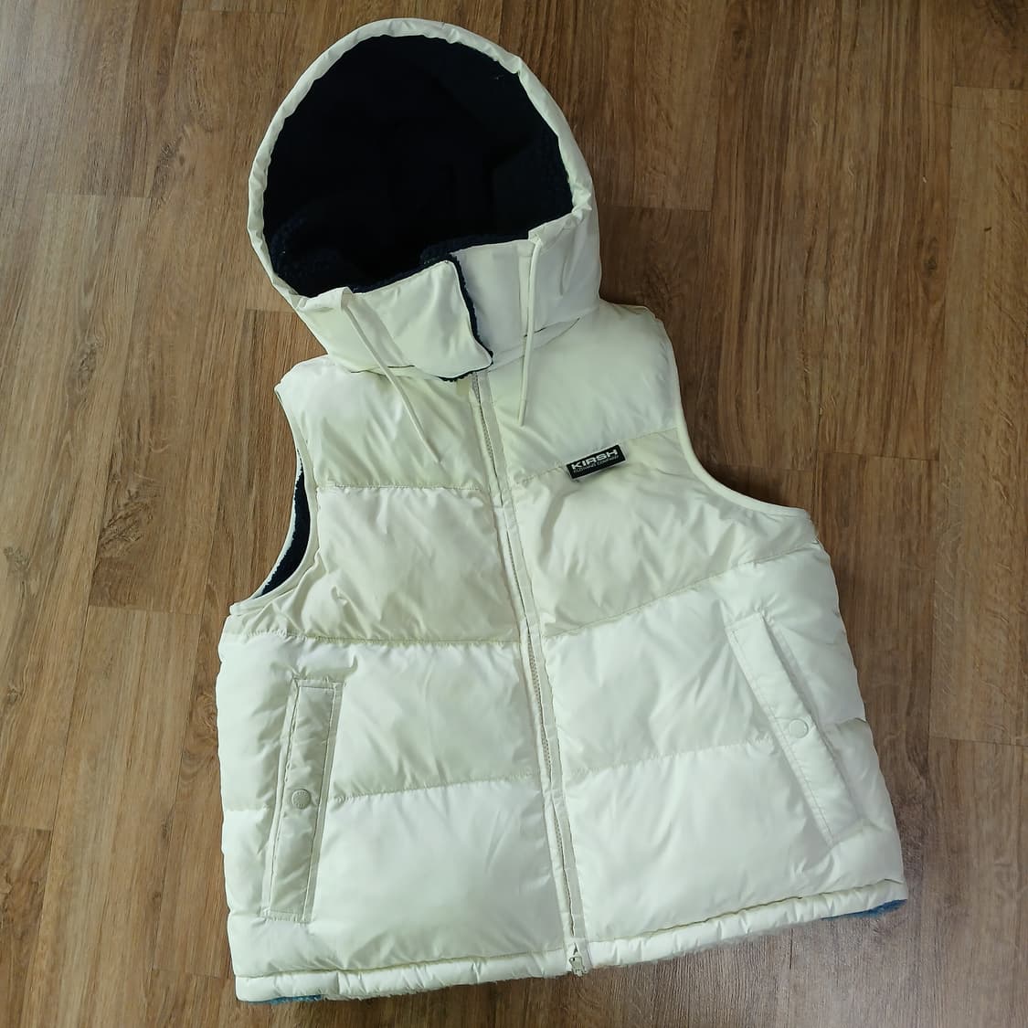 kirsh 키르시 체리 양면 패딩 후리스 조끼 베스트 자켓 상품이미지2