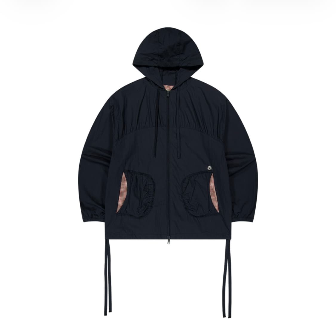 코이세이오 체크 윈드브레이커 네이비 상품이미지1