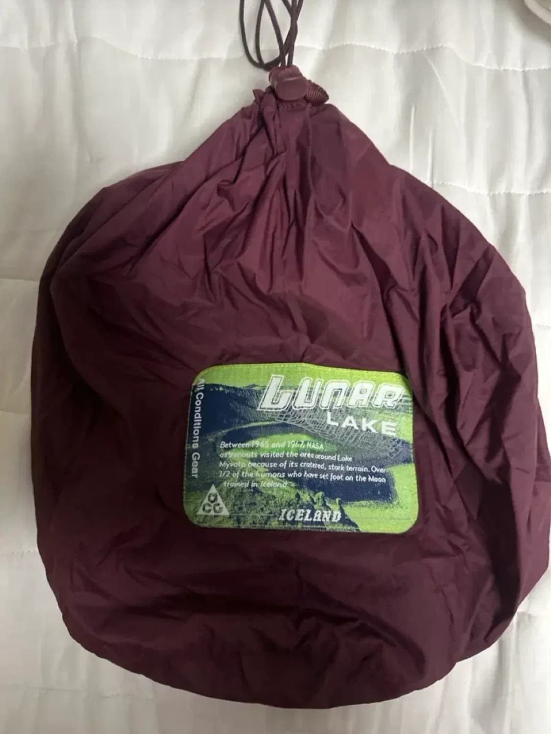 나이키 acg 루나레이크 마룬색상 s사이즈팝니다 상품이미지3