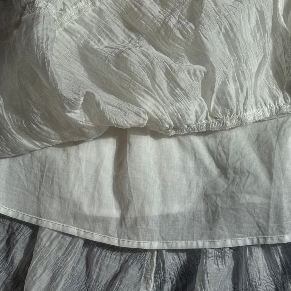 모리걸 화이트 캉캉 스커트 상품이미지3