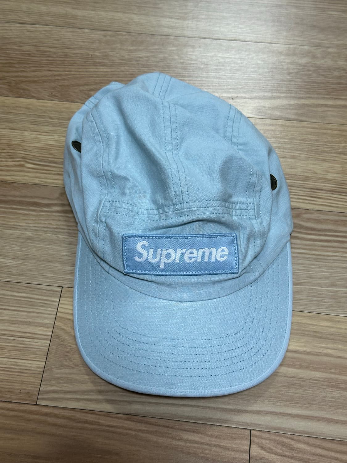 슈프림 밀리터리 캠프캡 라이트 블루 - 24SS 상품이미지1