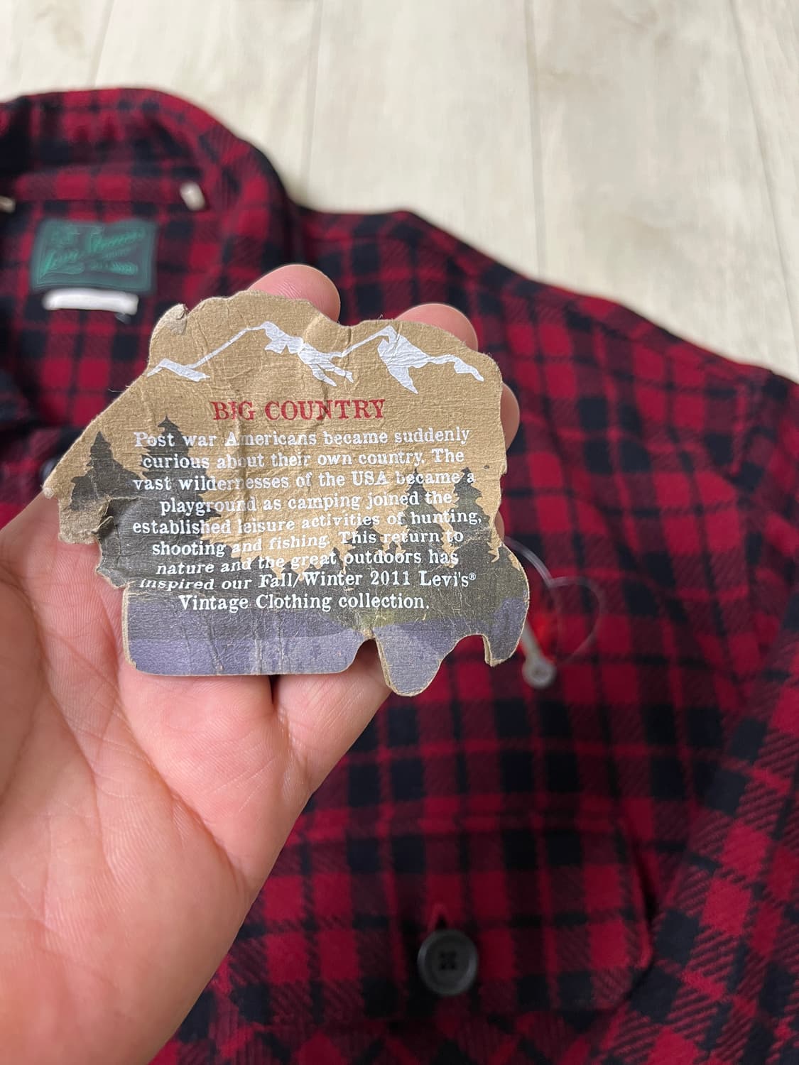 리바이스빈티지클로딩 Lvc울오버 셔츠 자켓 XL사이즈 상품이미지4