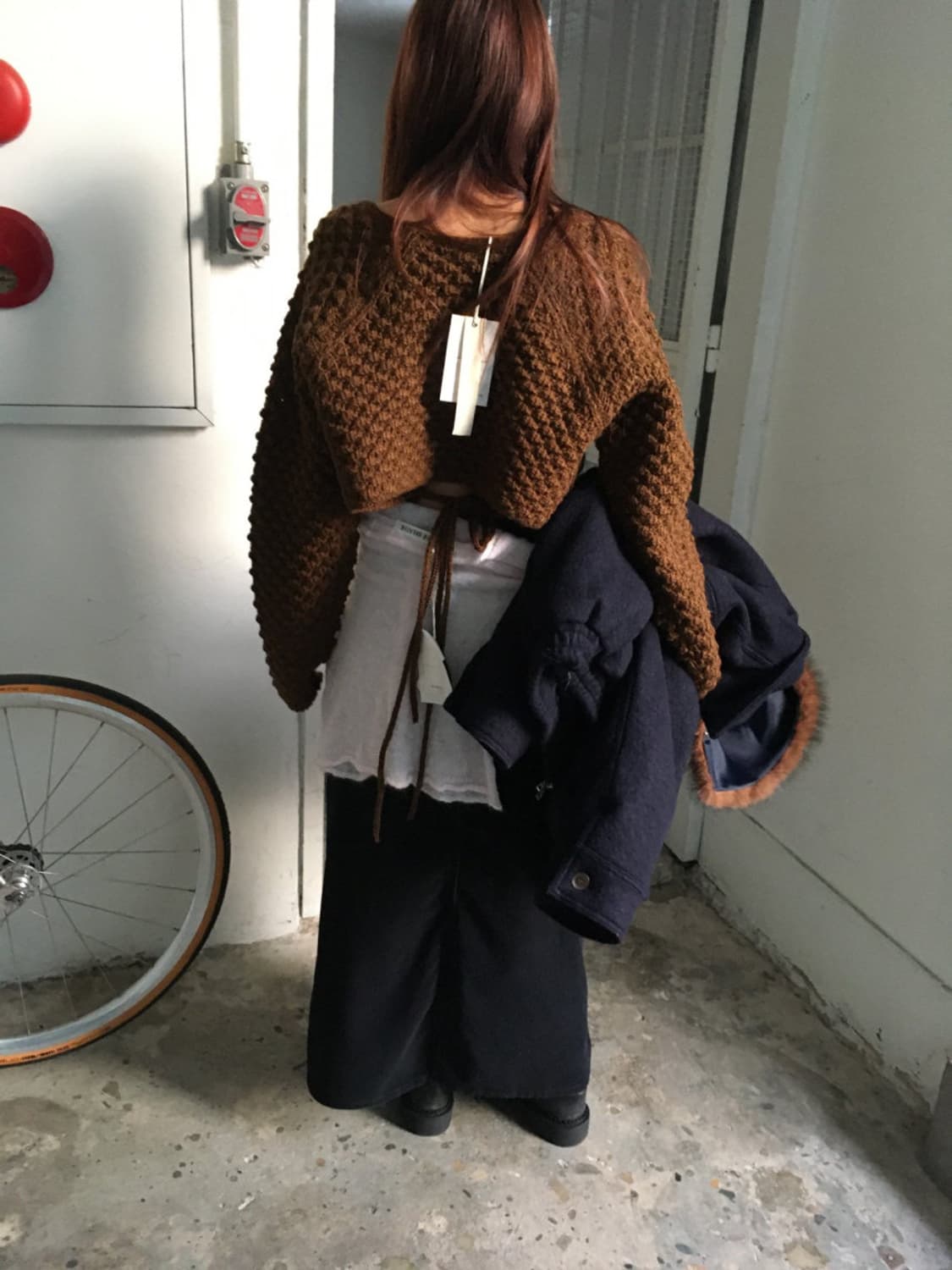 BREATHE 브리드 그레이프 울 가디건 상품이미지3