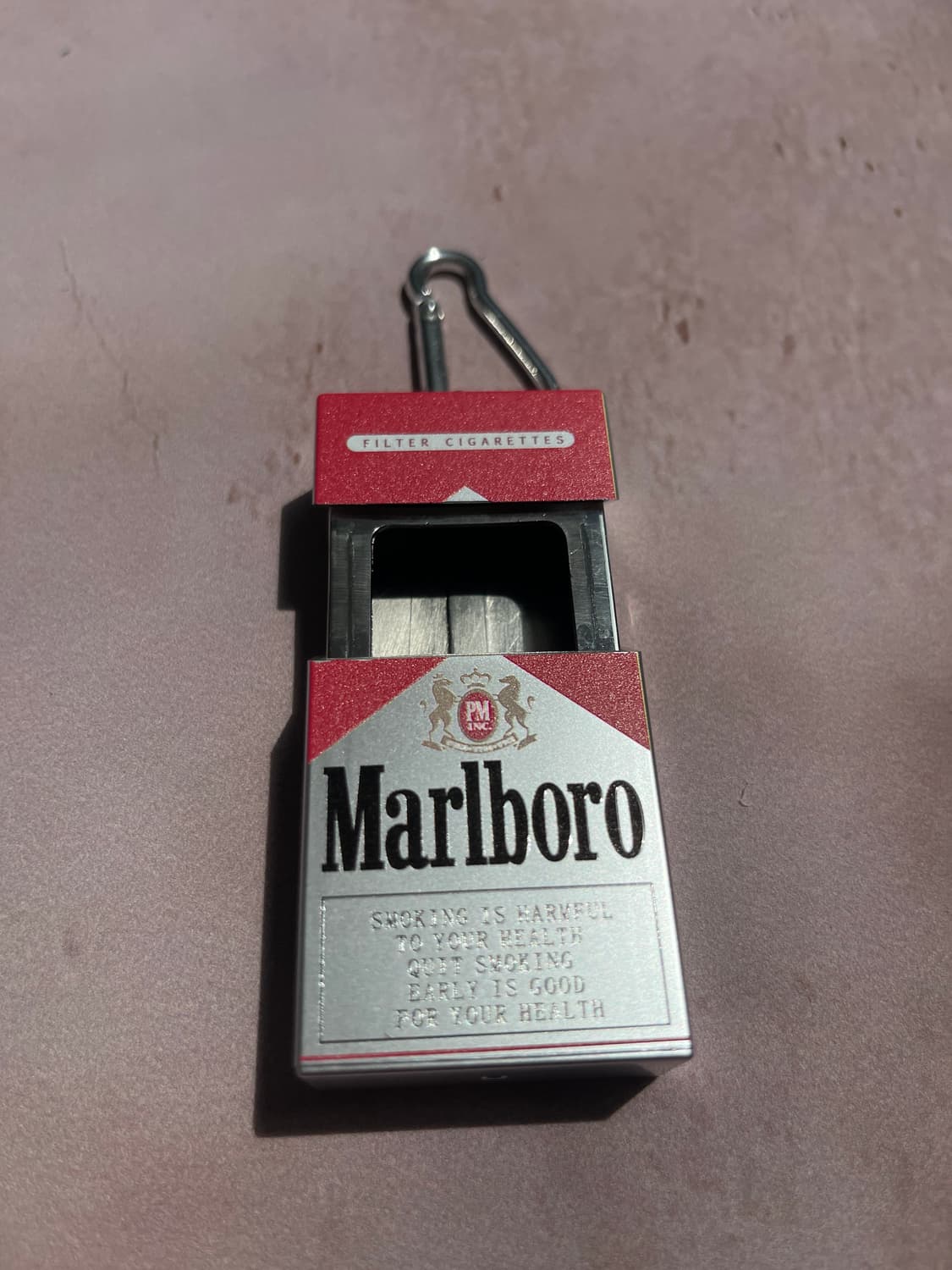 Marlboro Red Classic Retro Metal Keyring 상품이미지1