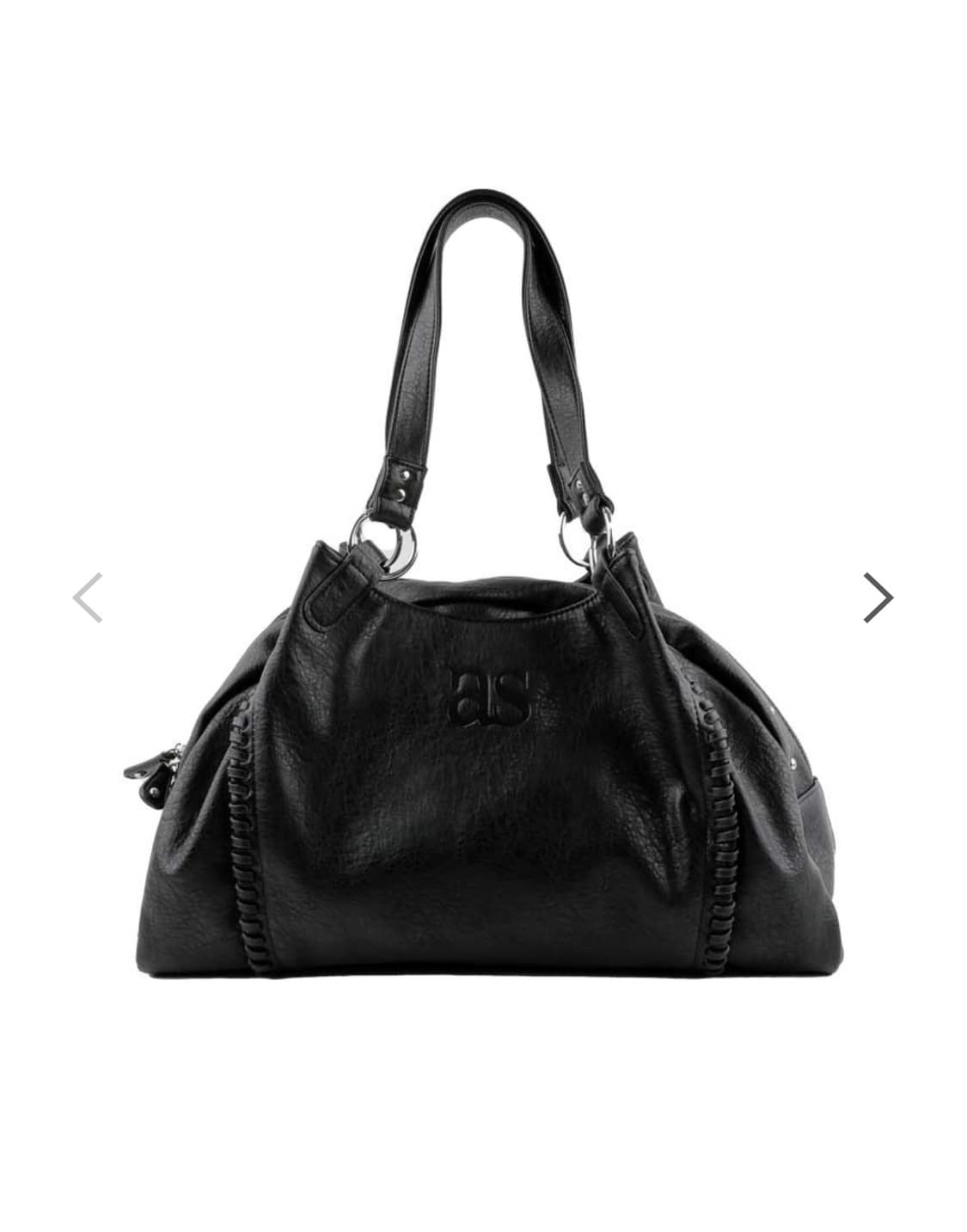 애즈온 보니타 빅백 블랙 상품이미지1