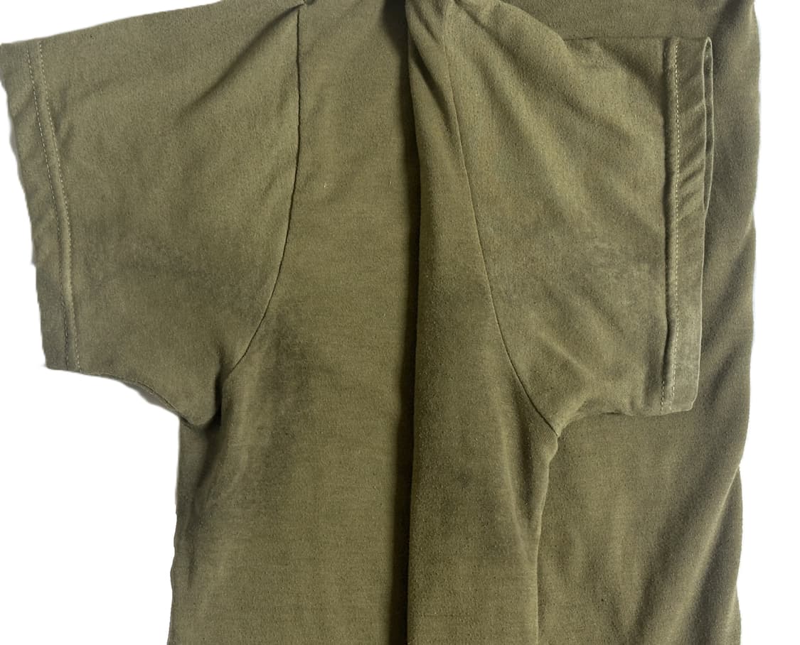 미군 카키색 라운드 반팔 티셔츠 (L) (11) (만원샵) 상품이미지5