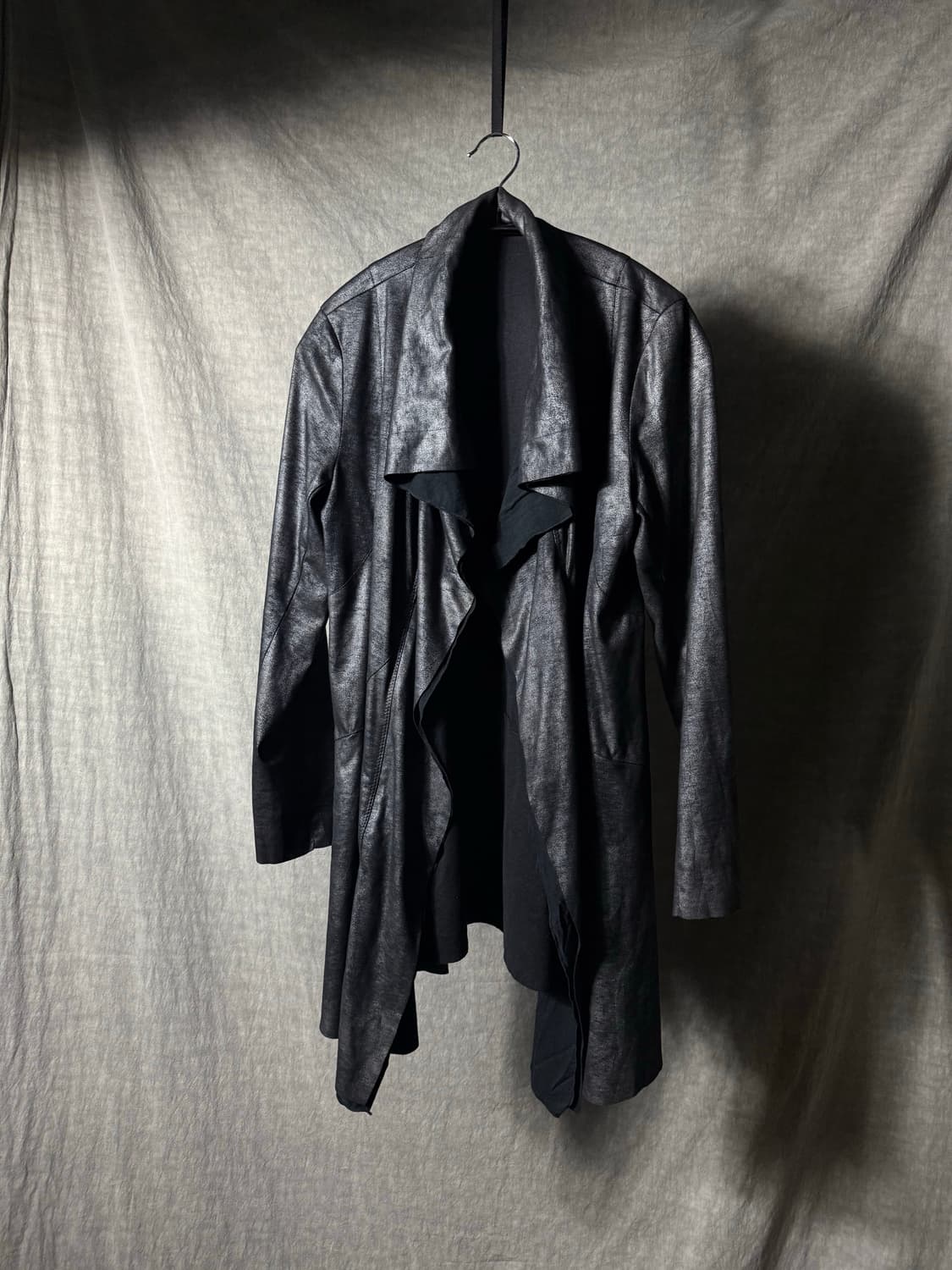Hiroko Bis Waterfall Draped Long Jacket 상품이미지2