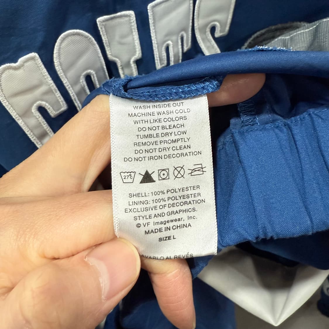 L NFL 팀 어패럴 COLTS USA 빈티지 웜업 롱슬리브 바막 티셔츠 상품이미지4