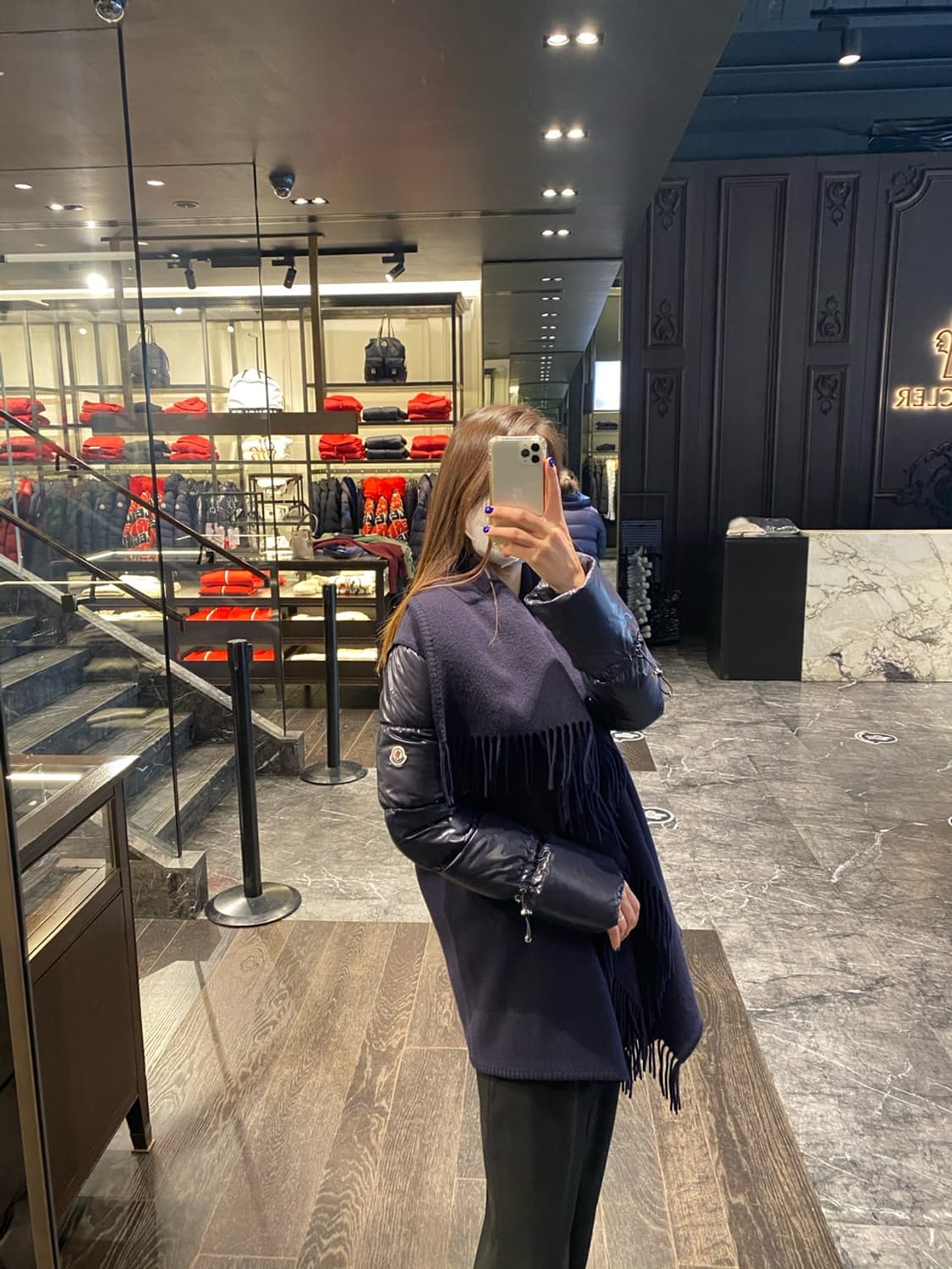 몽클레어 숄 패딩 상품이미지2