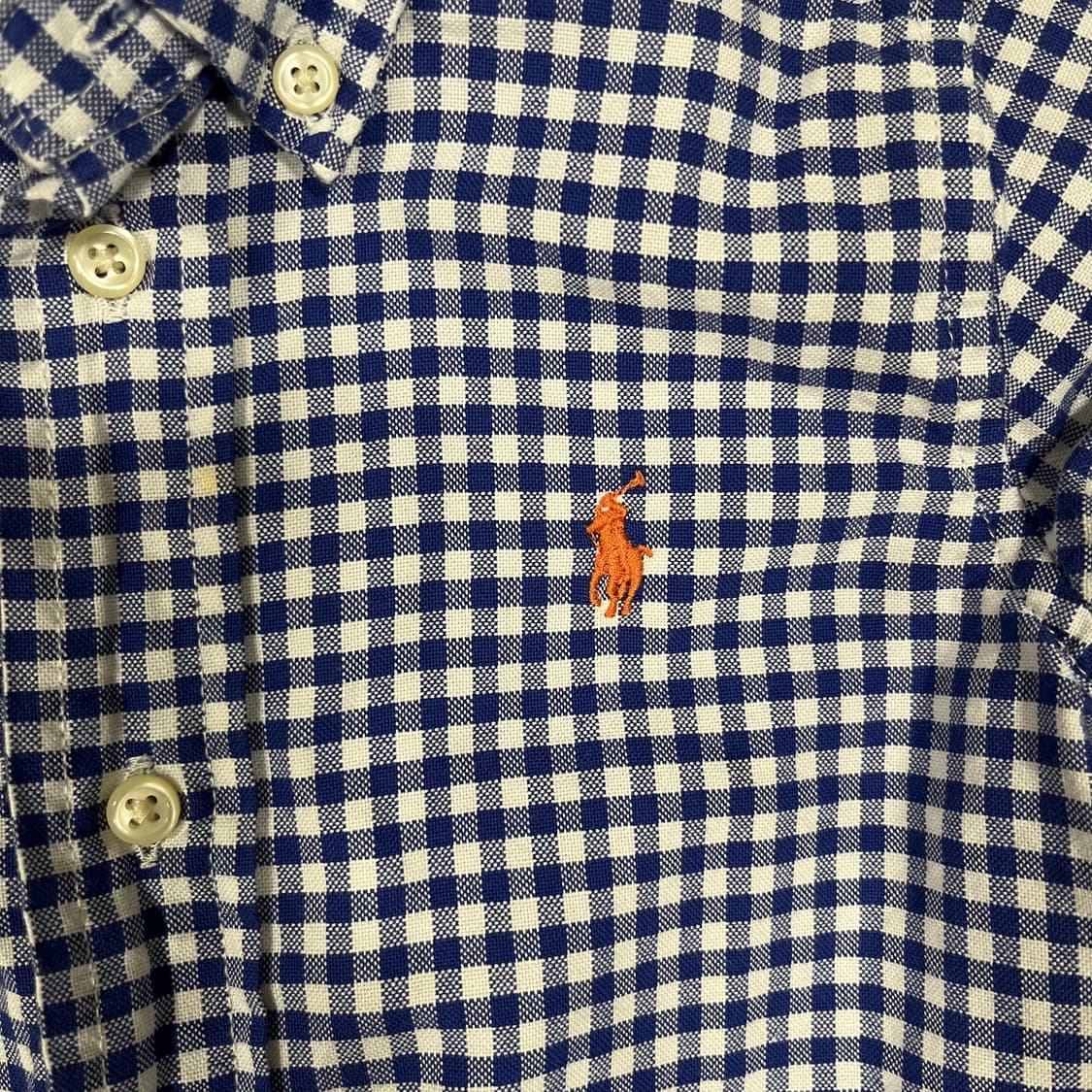 폴로 랄프로렌 베이비 셔츠 24M 깅엄 체크 (90) 상품이미지2