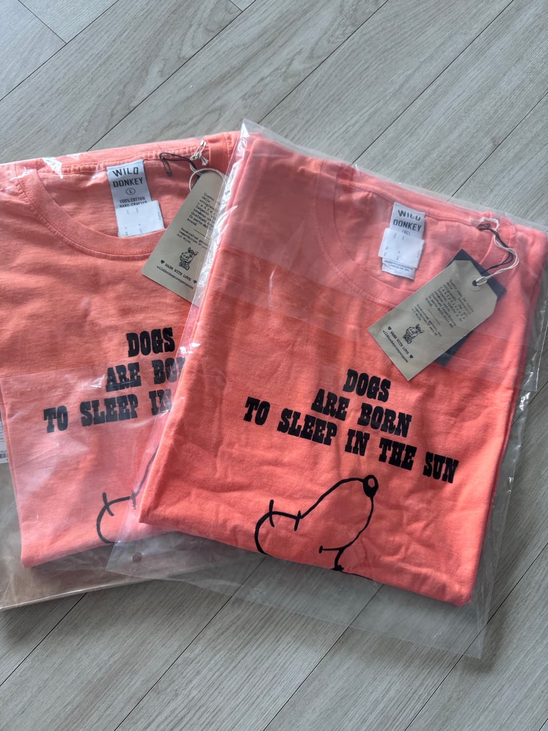 와일드 동키 스누피  릴렉스 티셔츠 L,XL 새상품 상품이미지9