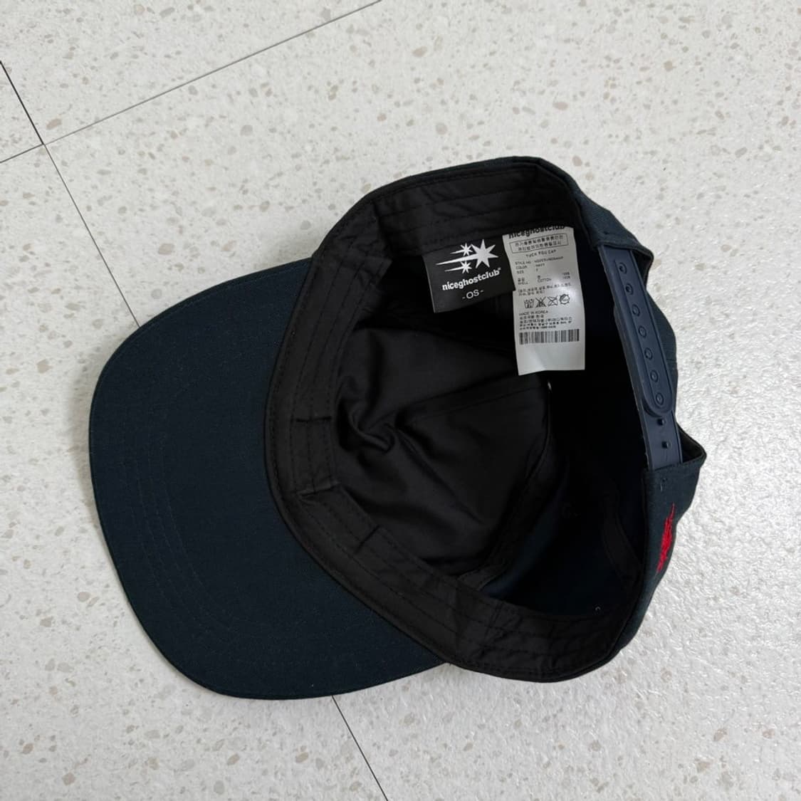나이스고스트클럽 일자챙 캡 상품이미지6