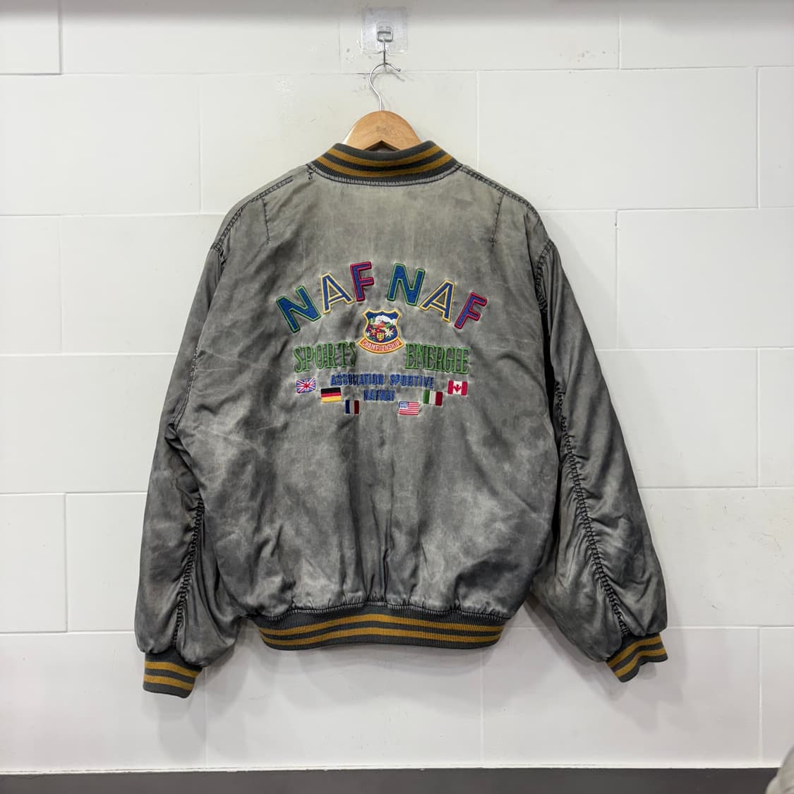 NafNaf 빈티지 챔피언십 바시티 자켓 상품이미지8