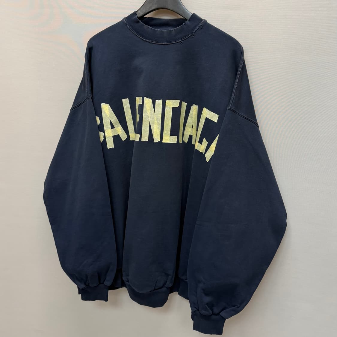 발렌시아가 테이프로고 맨투맨 ( 110 ) 상품이미지3