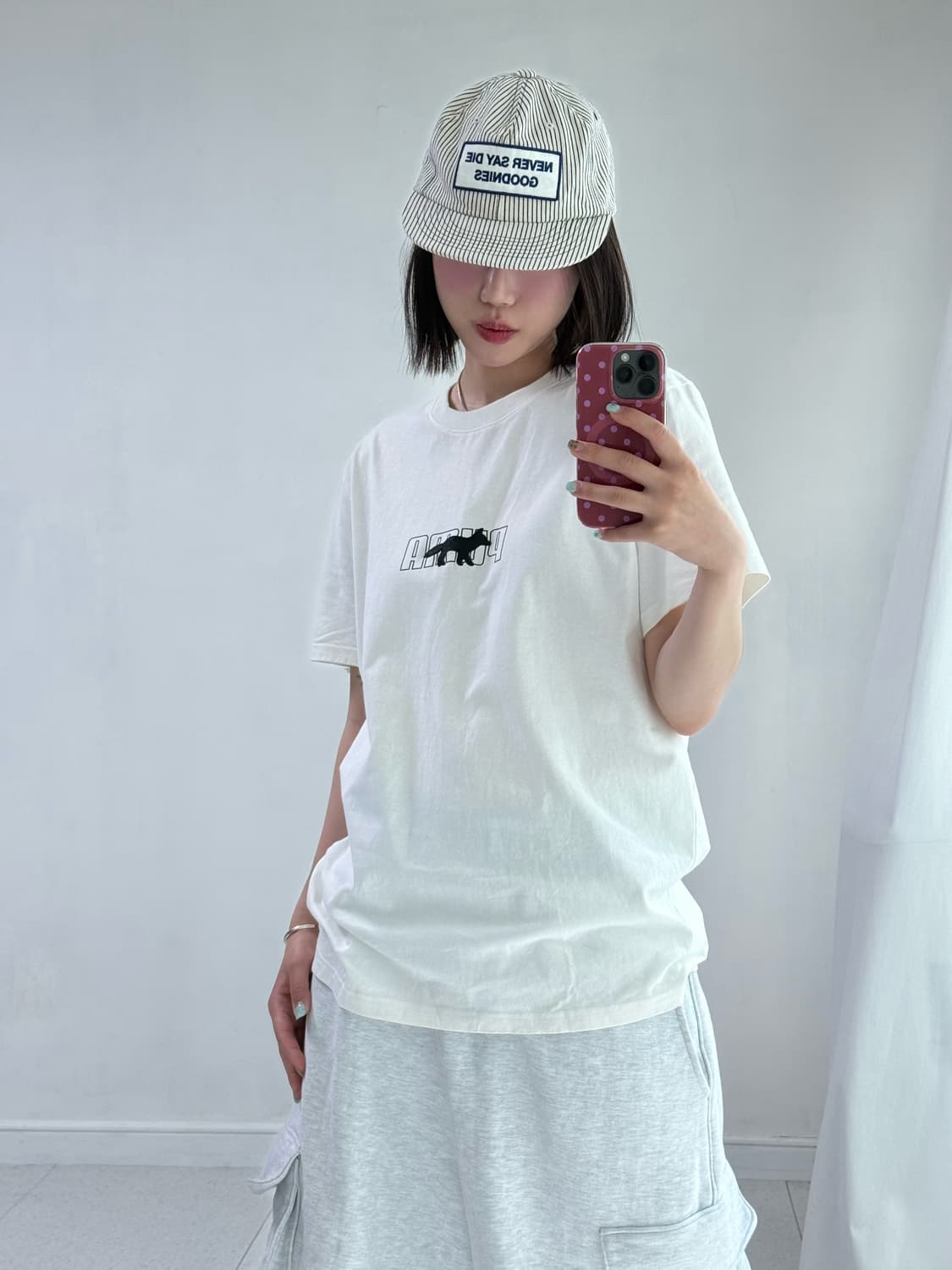 메종키츠네 퓨마 콜라보 반팔 상품이미지1