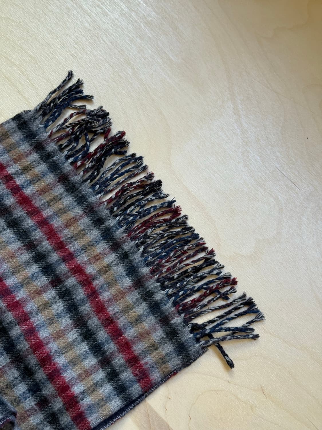 Montbat Heritage Plaid Wool muffler 상품이미지3