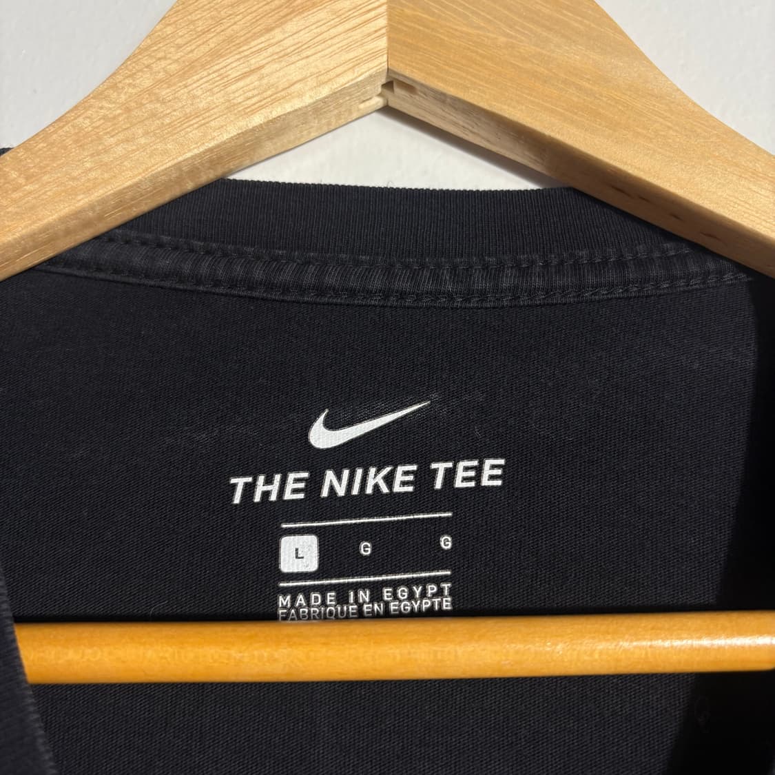 나이키 블랙 빅로고 긴팔 티셔츠 (무료배송) 상품이미지5