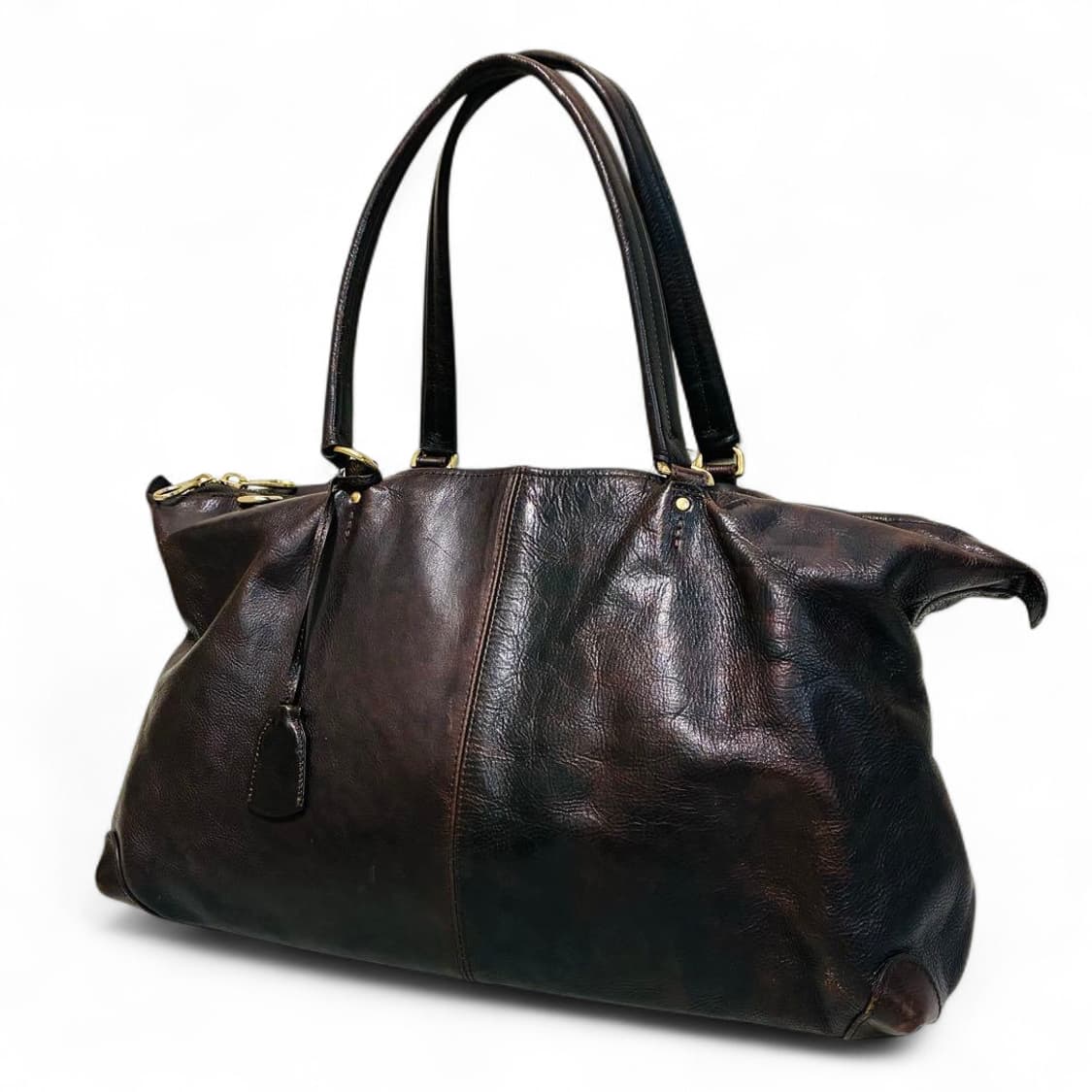 아니아리 앤틱레더 보스톤 토트백 포터 스타일 상품이미지1