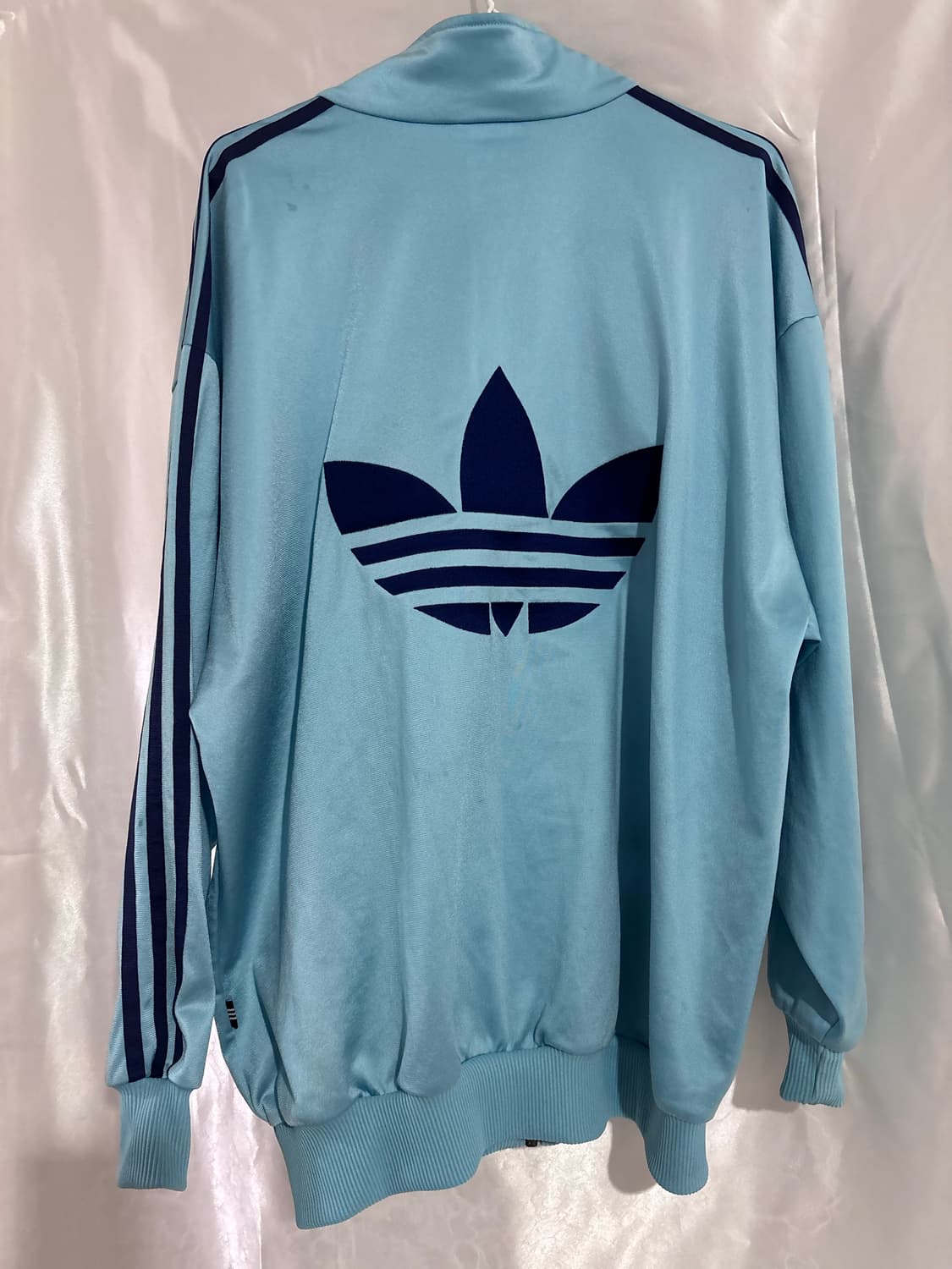 08s 대대장 블루 소다 아디다스 파이어버드 올드스쿨 져지 자켓 상품이미지2