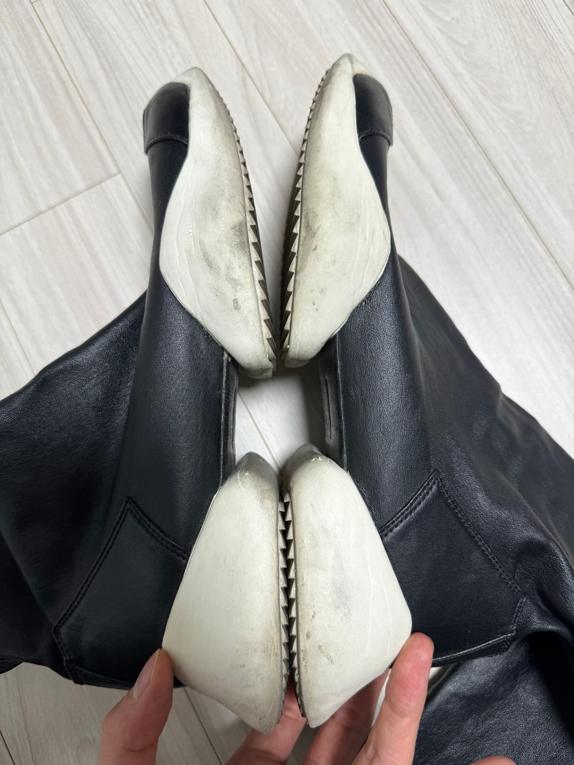 릭오웬스 아디다스 러너 스트레치 부츠 상품이미지8